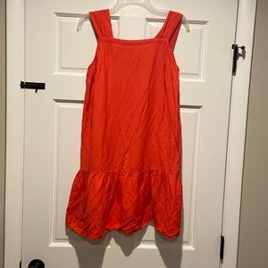 Coral colored dress
